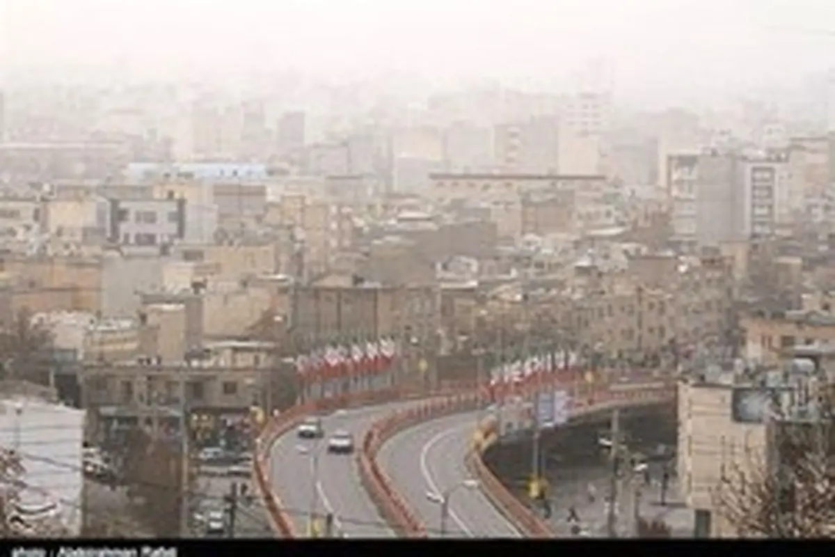 هوای تهران ناسالم شد/ کاهش دما به منفی ۲ درجه