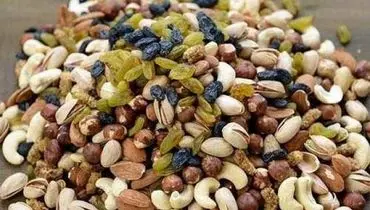 قیمت آجیل و خشکبار در بازار تهران امروز ۲۰ مهر 