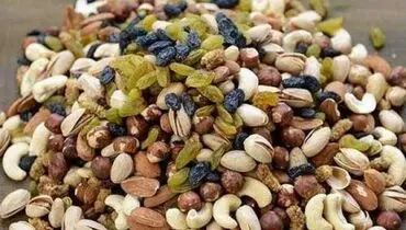 قیمت آجیل و خشکبار در بازار تهران امروز ۲۰ مهر 