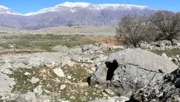 کشف کتیبه باستانی «نبرد پهلوان و مار» در کوه‌های خوزستان! +عکس
