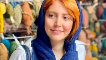 سلفی صمیمی شبنم قربانی با پدر شوهرش