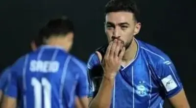شادی منیر الحدادی و همسرش بعد از فتح جام جهانی