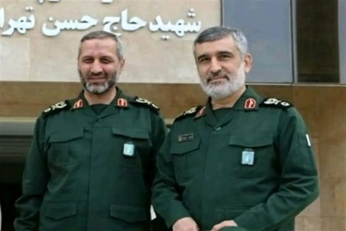 پیام خانواده شهید حاجیزاده به فرمانده جدید هوافضای سپاه؛ انگشتر جدید به سردار موسوی اهدا شد