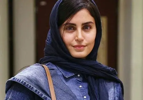 استایل برفی الناز شاکردوست در کنار آدم برفی سوژه شد+تصاویر
