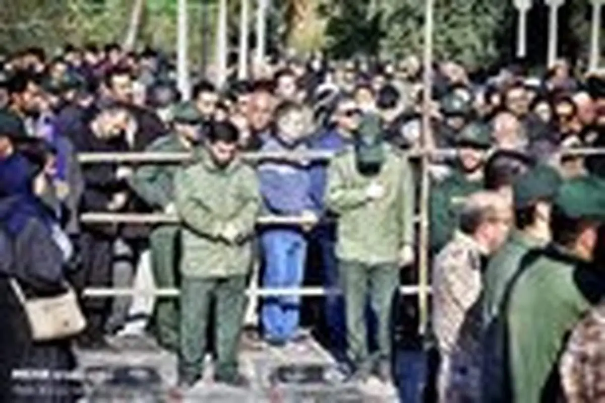 مراسم تشییع ۳ شهید سانحه هوایی در گرگان