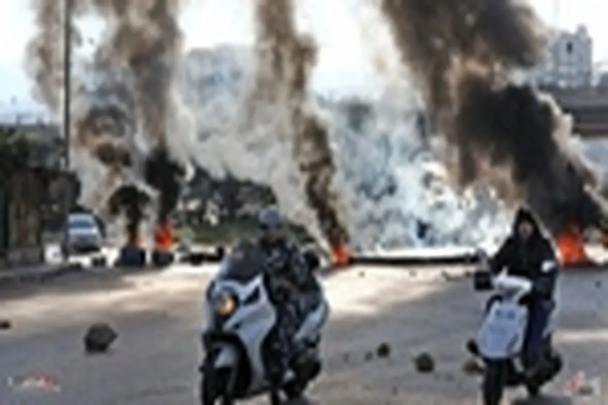 خشم معترضان در لبنان