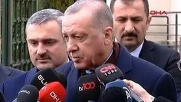 اردوغان: حفتر قابل اعتماد نیست