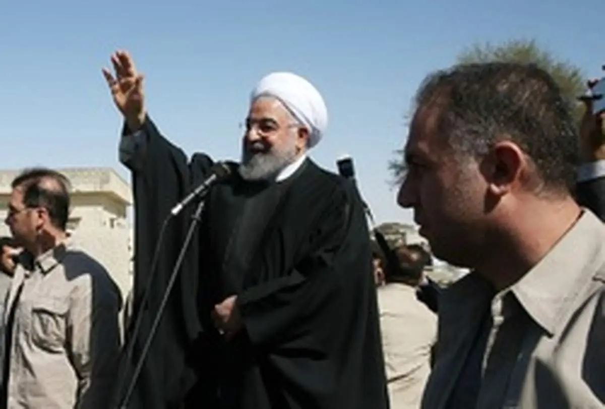 روحانی چابهار را به مقصد تهران ترک کرد
