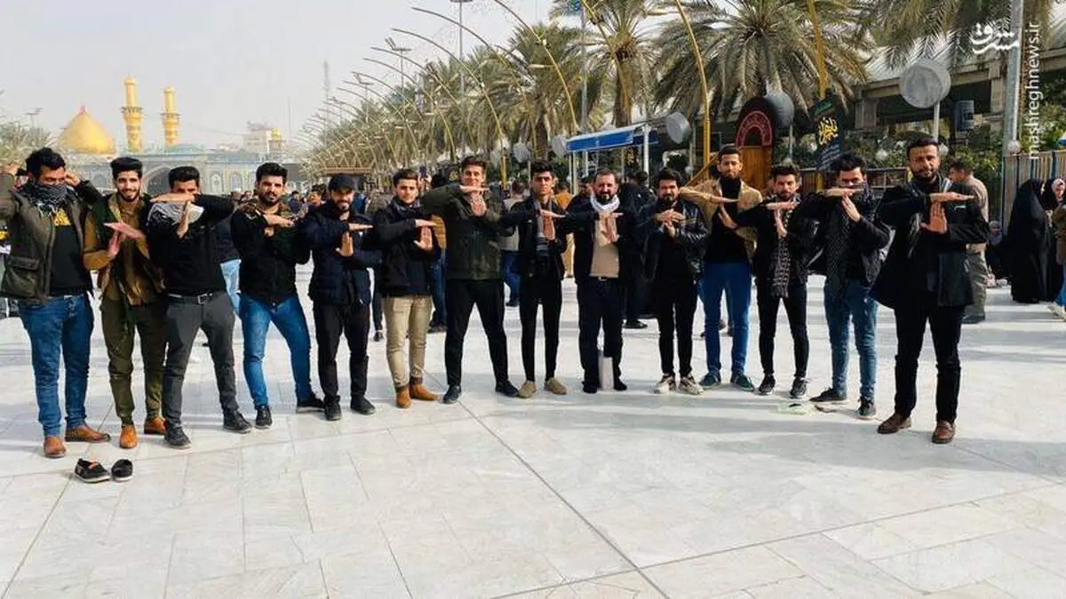 رجزخوانی عراقی‌ها برای آمریکایی‌ها +عکس