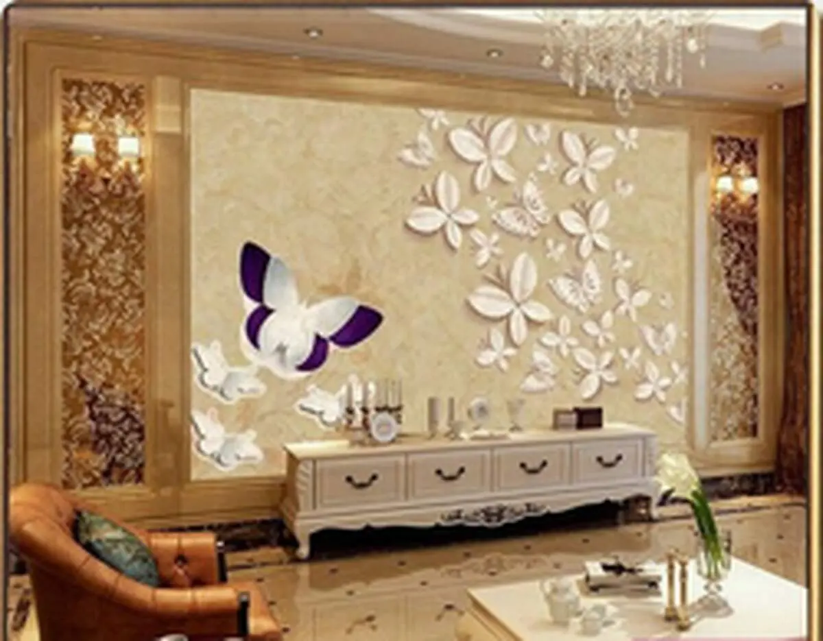 نمایی خیره‌کننده با کاغذدیواری سه‌بعدی +تصاویر