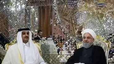 روحانی: در کنار قطر خواهیم بود/رفت و آمد‌های مقامات دو کشور بیشتر می‌شود