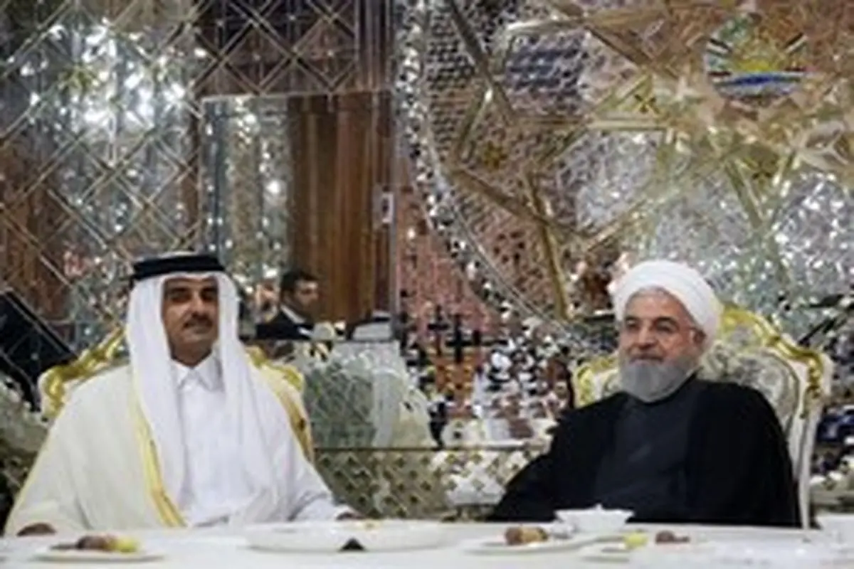 روحانی: در کنار قطر خواهیم بود/رفت و آمد‌های مقامات دو کشور بیشتر می‌شود