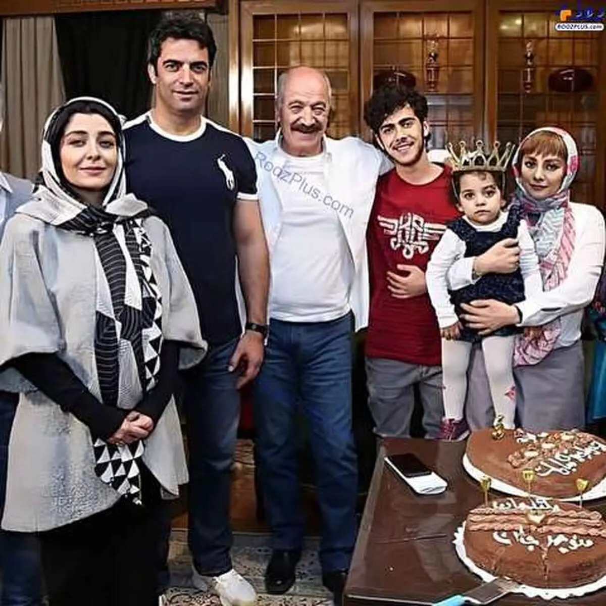 بازیگران در پشت صحنه سریال دل+عکس