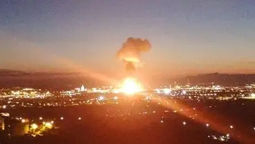 انفجار و آتش‌سوزی در یک کارخانه شیمیایی در اسپانیا