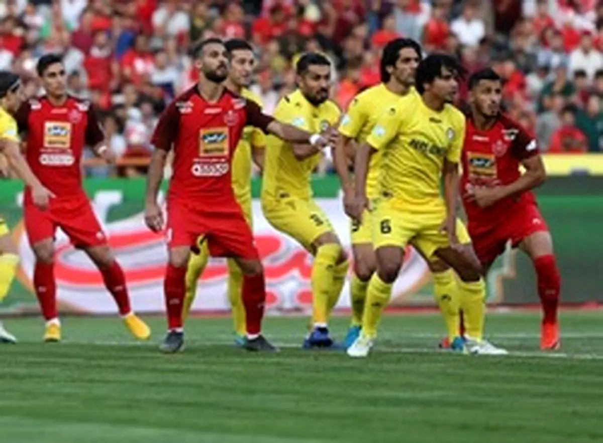 تیم فوتبال نفت مسجدسلیمان مقابل پرسپولیس متوقف شد