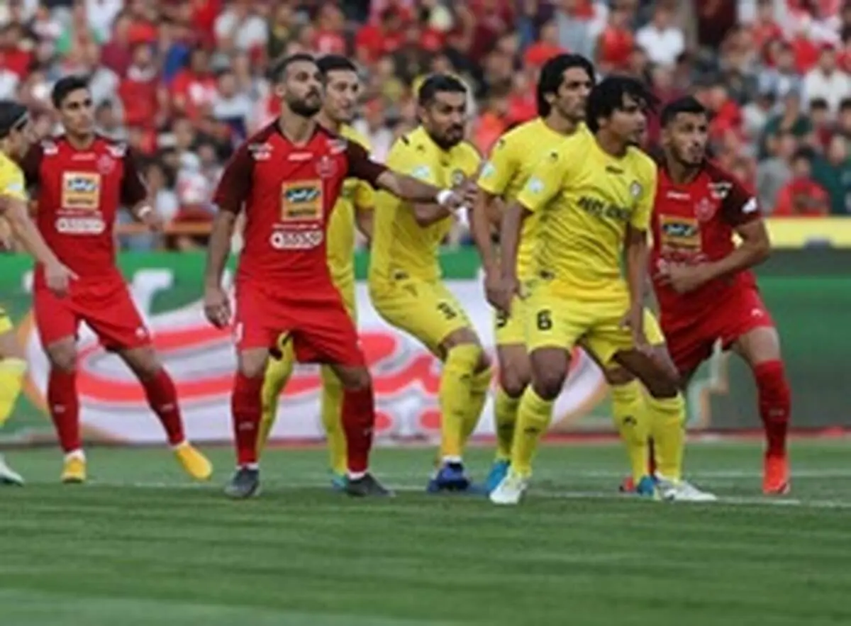 تیم فوتبال نفت مسجدسلیمان مقابل پرسپولیس متوقف شد