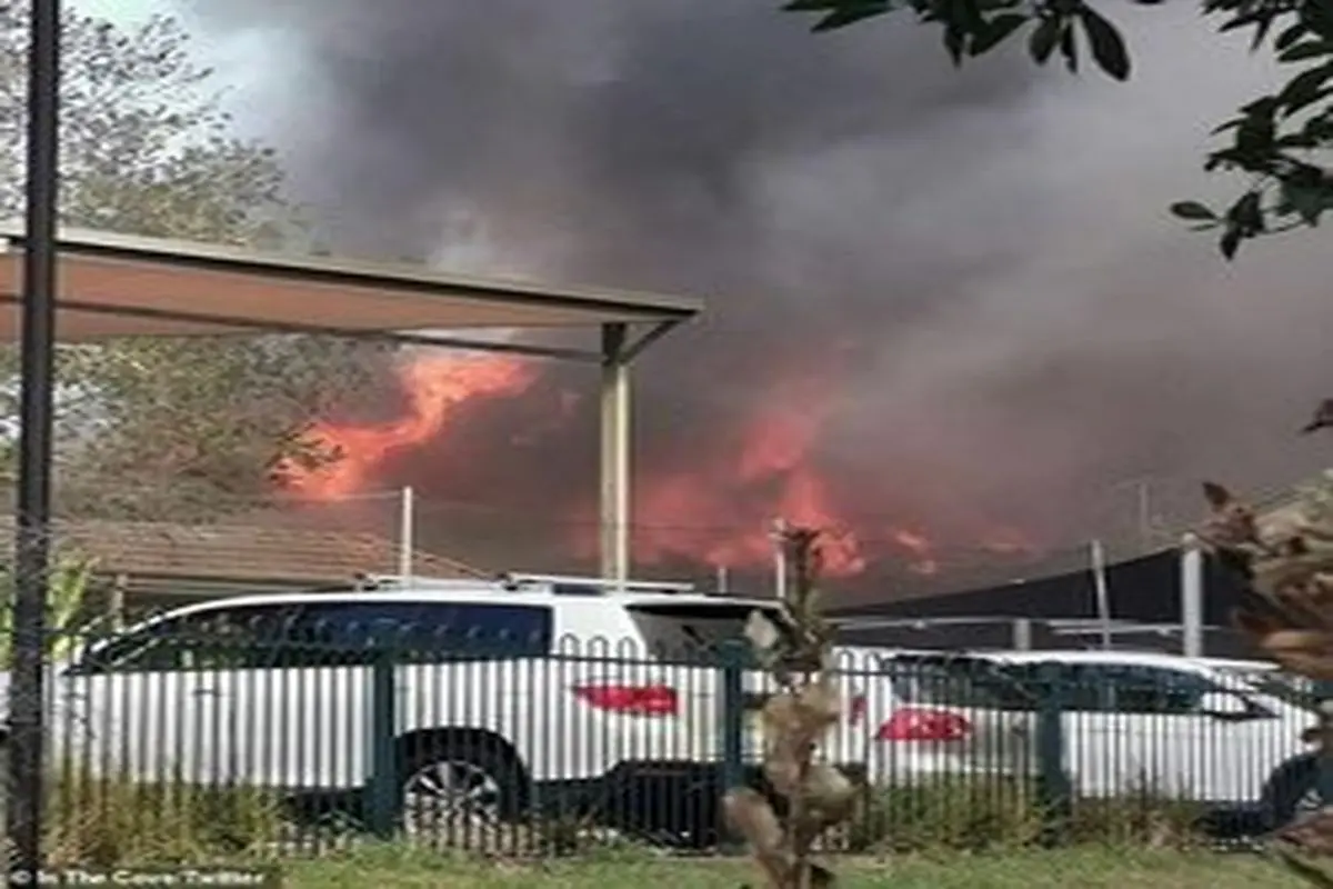 آتش سوزی در مدرسه استرالیا سیدنی