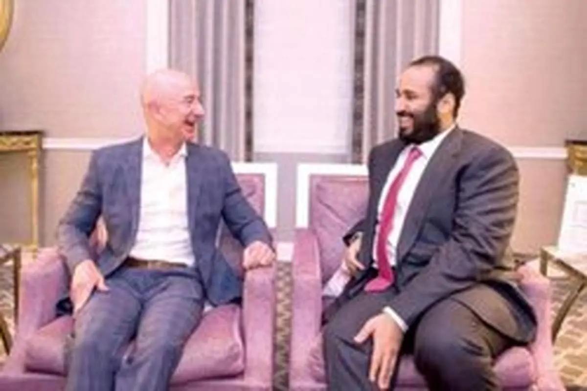 پیام ارسالی بن‌سلمان عامل هک تلفن‌همراه مالک آمازون