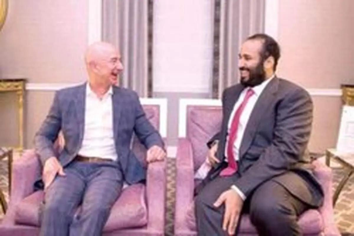 پیام ارسالی بن‌سلمان عامل هک تلفن‌همراه مالک آمازون