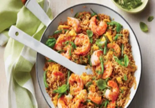 طرز تهیه لذیذترین پلو میگو اصیل جنوبی+فیلم