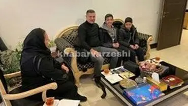 سورپرایز علی دایی برای کودکان داغدار پرواز اوکراین +عکس