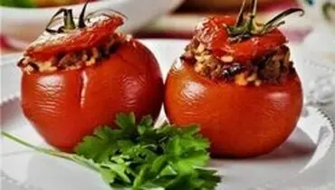 دلمه گوجه فرنگی شیک و مجلسی