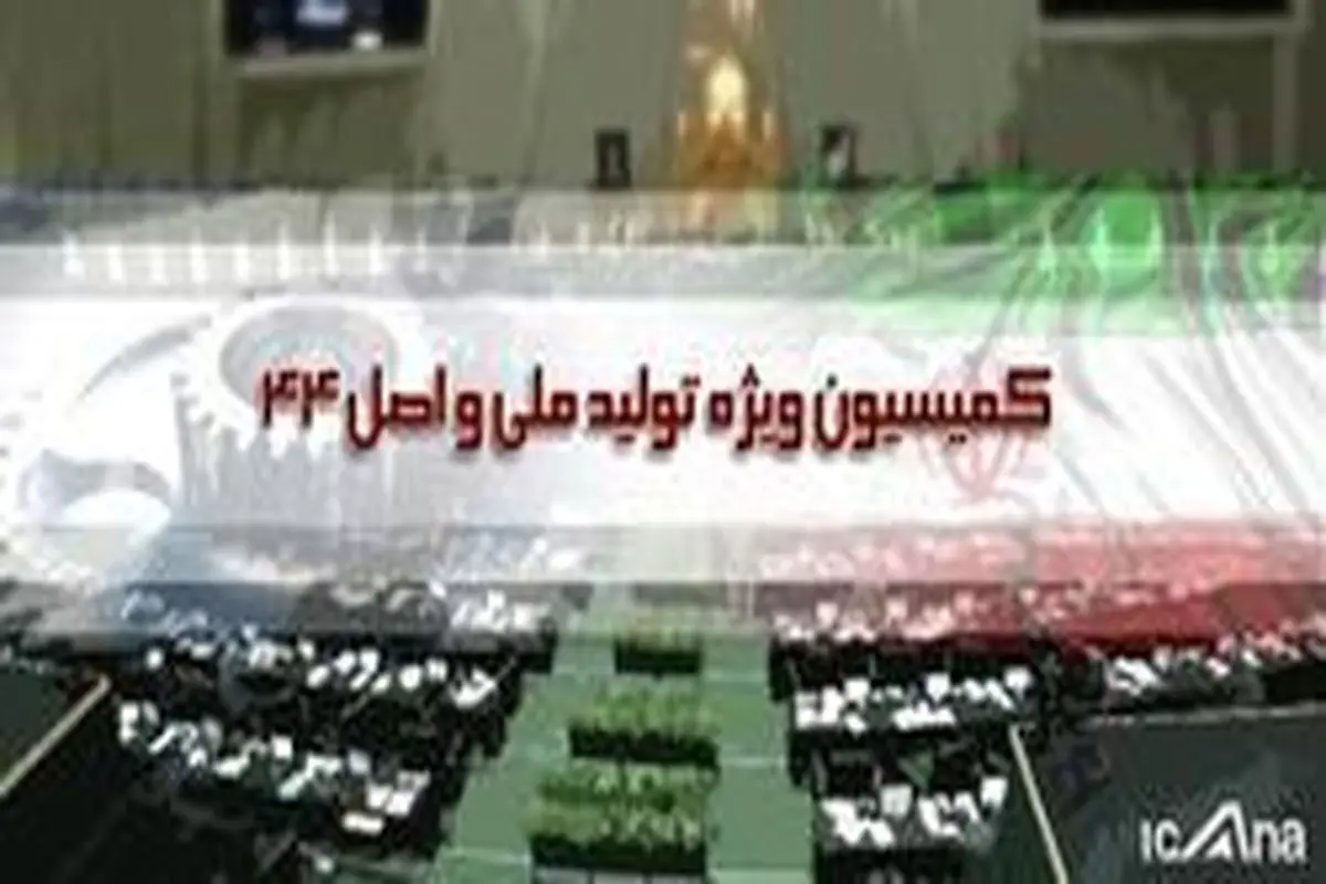 بررسی طرح بانکداری جمهوری اسلامی ایران در کمیسیون ویژه حمایت از تولید ملی