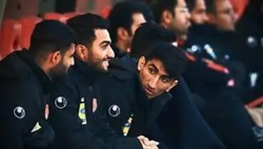 خداحافظی بیرانوند با بازیکنان پرسپولیس در رختکن