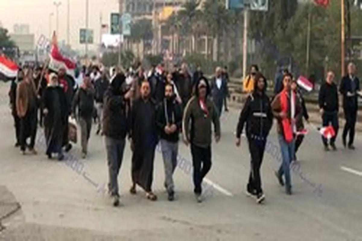 تظاهرات میلیونی عراقی‌ها در بغداد در محکومیت اشغالگری نظامی آمریکا/ تصویر و فیلم