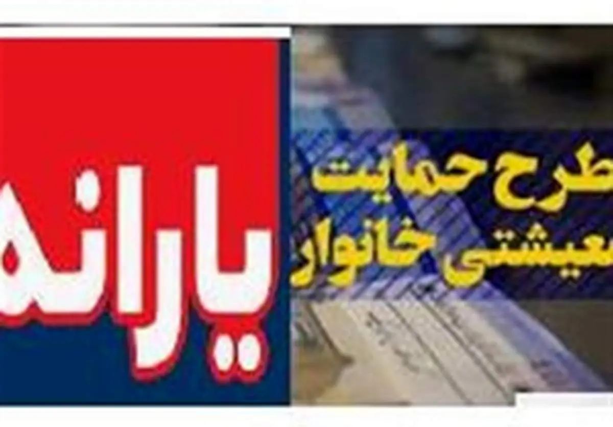 اعلام جزئیات شروط پرداخت یارانه معیشتی