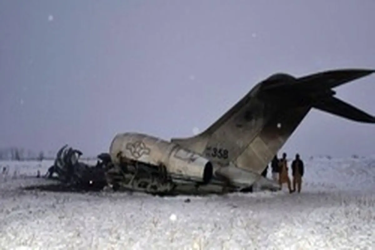آمریکا اجساد نظامیان خود در حادثه سقوط هواپیما را تحویل گرفت