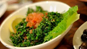 دستور تهیه سالاد تبوله