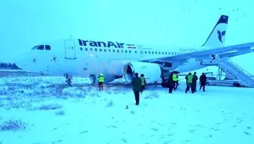 ایرباس ۳۱۹ در فرودگاه کرمانشاه دچار حادثه شد+جزئیات