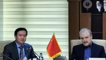 دیدار چین در ایران با وزیر بهداشت/چانگ هوا:با همکاری جامعه بین‌المللی با کرونا مقابله می کنیم