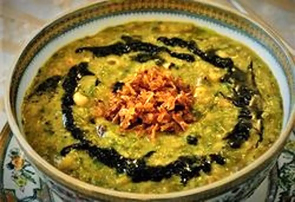 دستور طبخ آش شله قلم کار