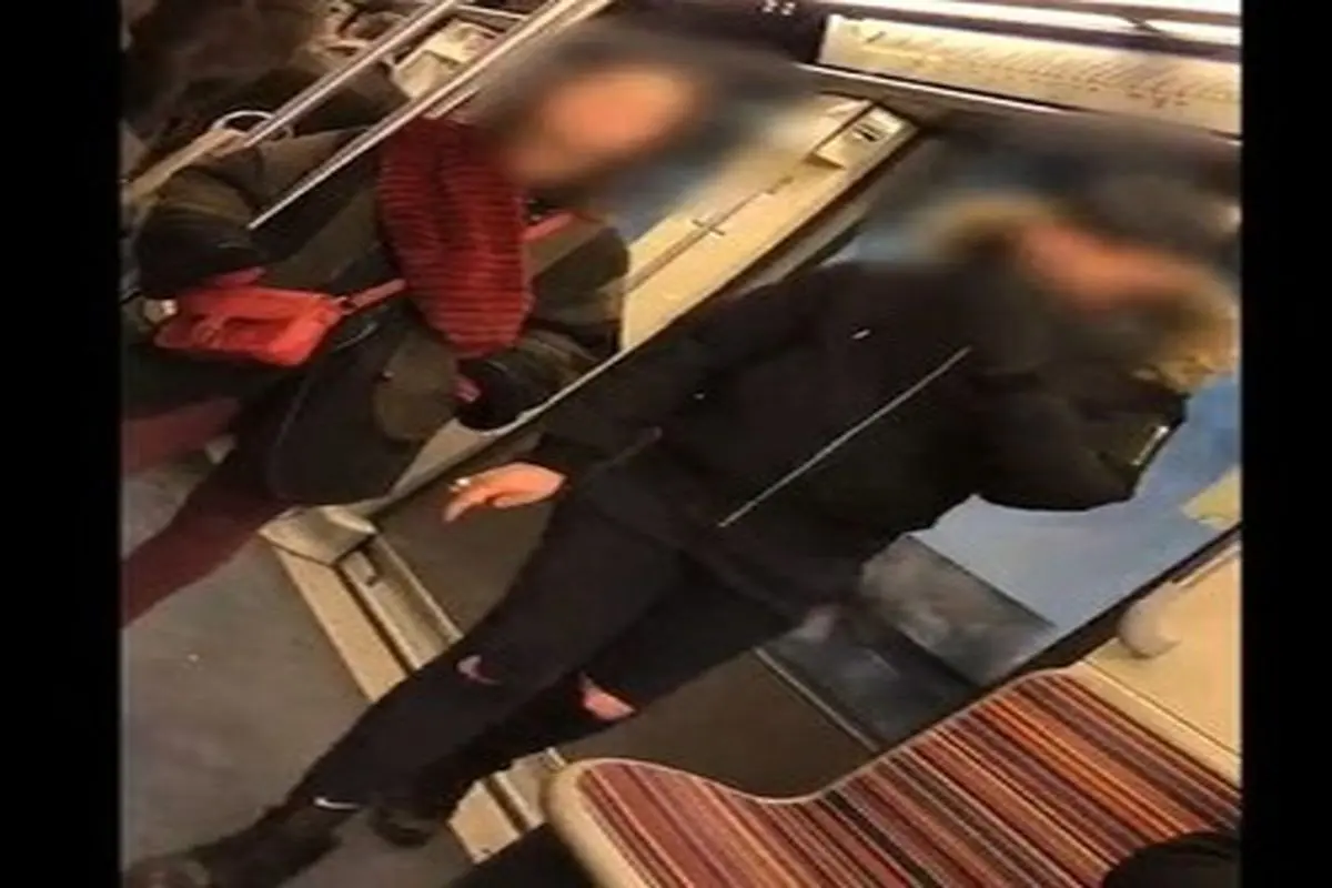ویدیو/ دست‌درازی مردی به دختران در مترو