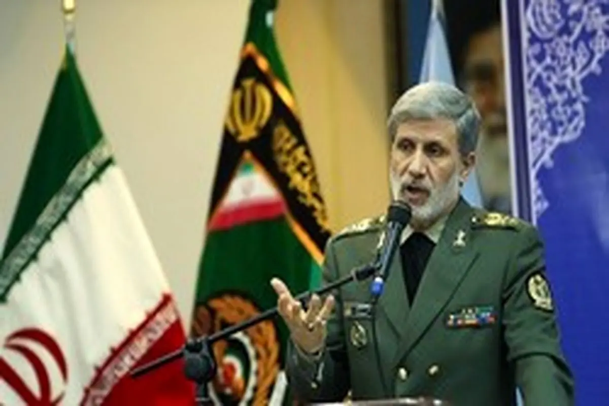 وزیر دفاع: به همه ‌تاکید ‌می‌کنم ‌باید با قدرت ‌‌حق ملت ایران را از دشمن گرفت‌