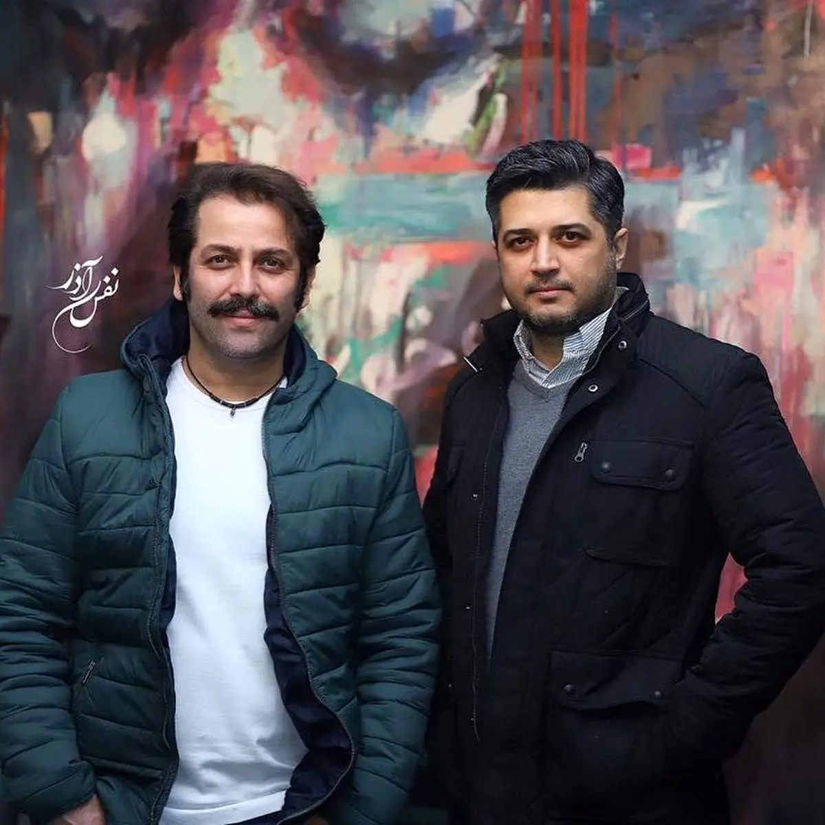 چهره جدید امیررضا دلاوری با سبیل