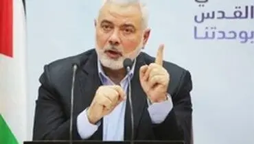 هنیه: قاطعانه «معامله قرن» را رد می‌کنیم