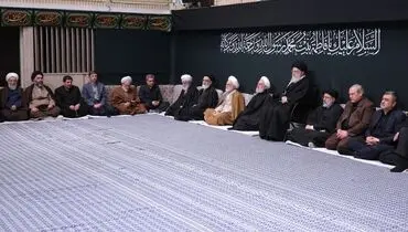 نخستین شب مراسم عزاداری حضرت فاطمه زهرا (س) برگزار شد
