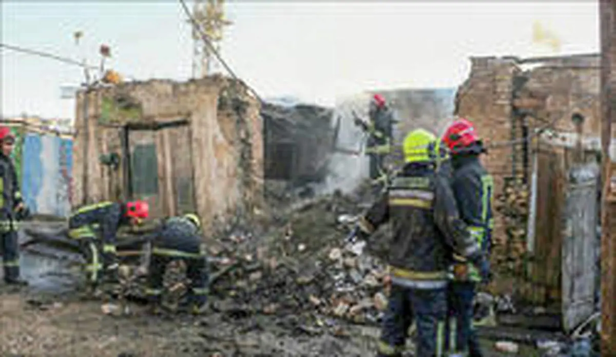 مرگ دلخراش در شعله‌های آتش