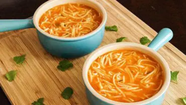 طرزتهیه سوپ فوری