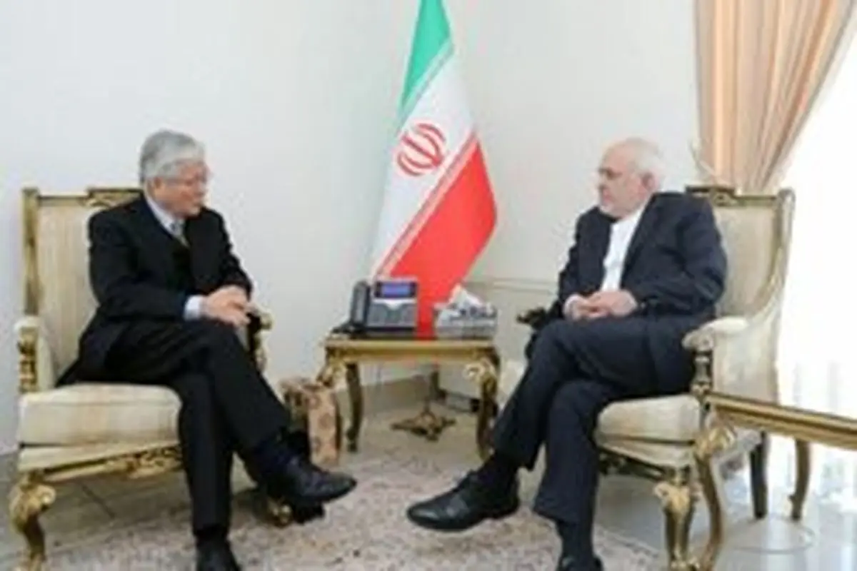 تاکید ظریف بر حمایت ایران از روند صلح با هدایت دولت افغانستان