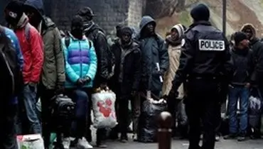 یورش پلیس فرانسه به اردوگاه پناهجویان در پاریس