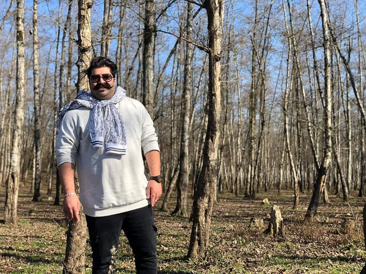 گشت و گذار بهنام بانی در جنگل