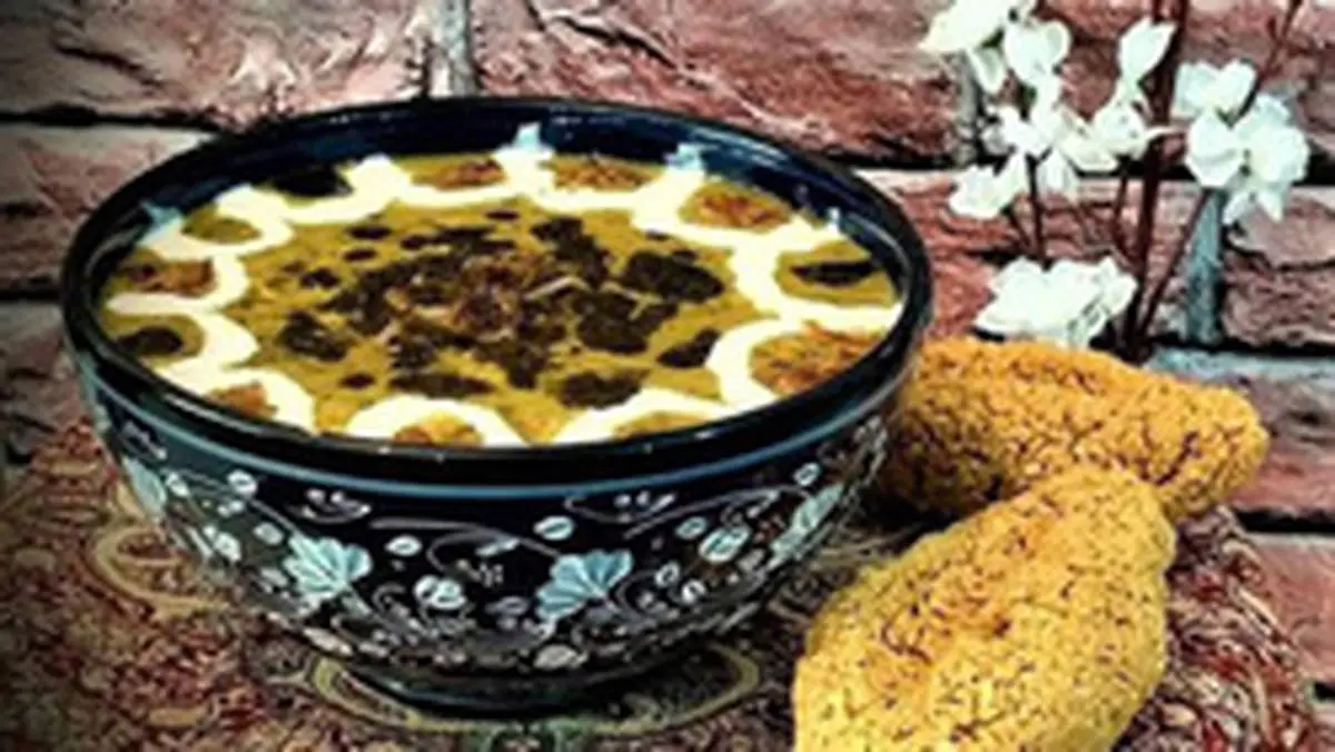 دستور پخت آش ترخینه