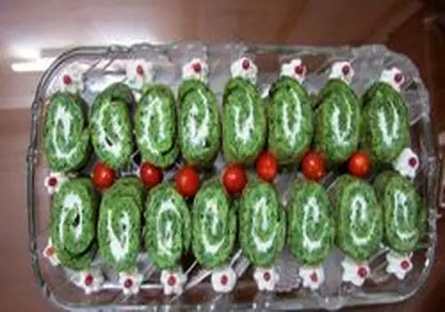 طرز تهیه رولت اسفناج و پنیر مجلسی

