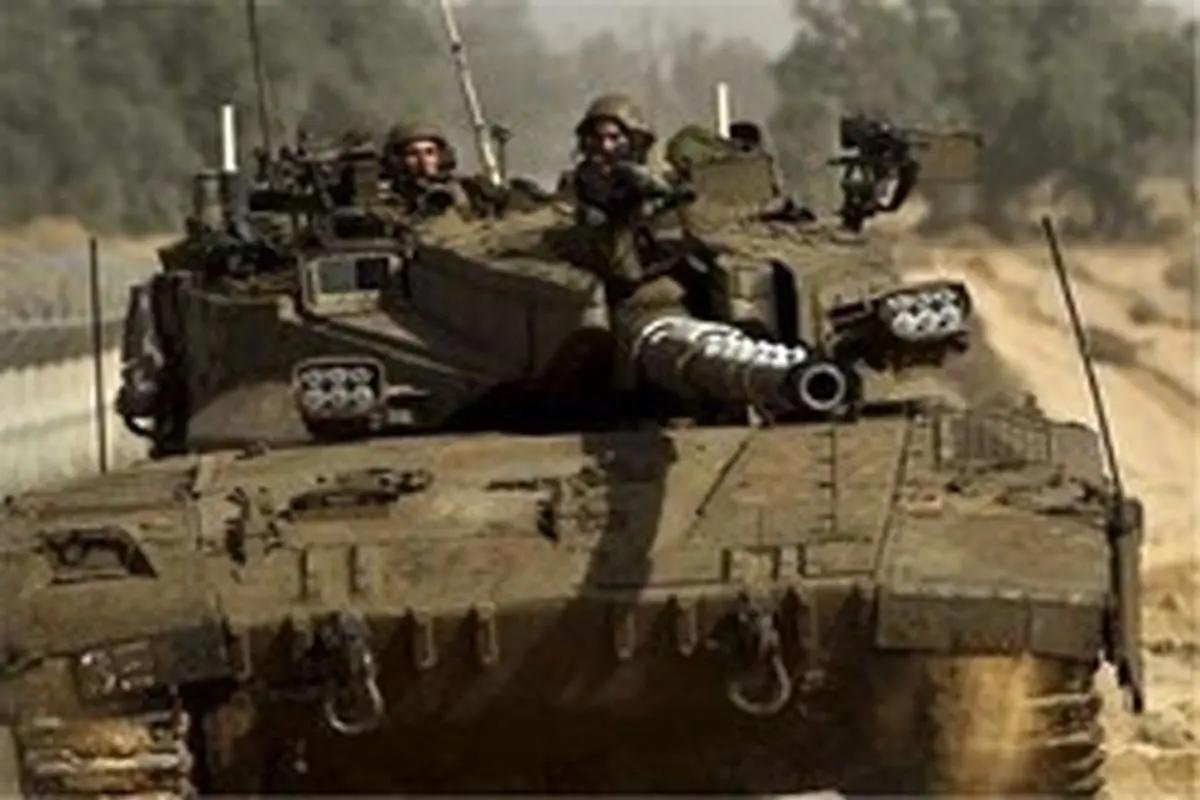 حمله تانک‌های رژیم صهیونیستی به نوار غزه