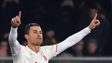 ثبت دو رکورد دیگر برای رونالدو