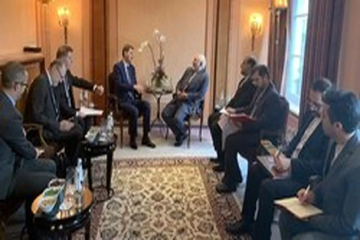 رایزنی ظریف و وزیر خارجه اسلوونی در مونیخ